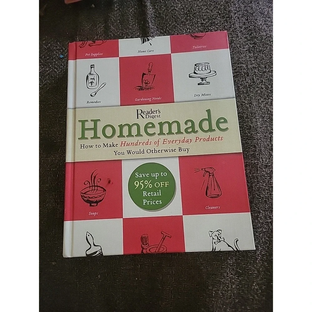 DIY Readers Digest Homemade 2007 How to Make Everyday Products pantry Cleaning